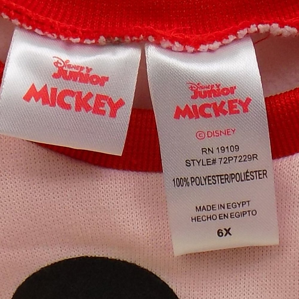 Disney Junior Mickey & Minnie Mouse Christmas Pajama Set Multiple Sizes NWT - Picture 7 of 7